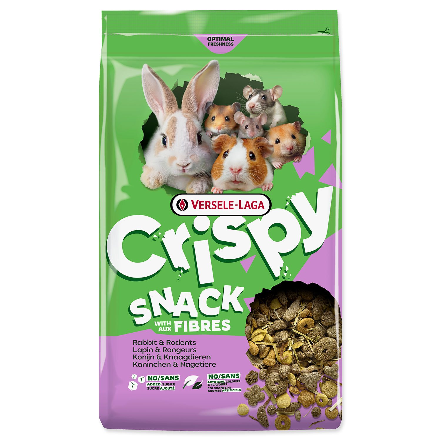 Pochoutka Versele-Laga Crispy Snack s vlákninou, 1,5kg-KS