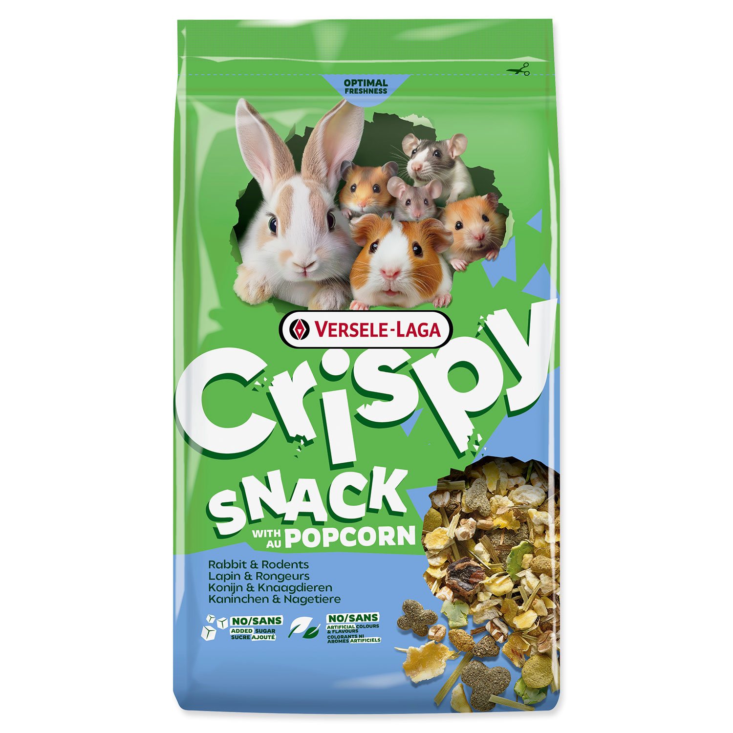 Pochoutka Versele-Laga Crispy Snack s popcornem, 550g-KS