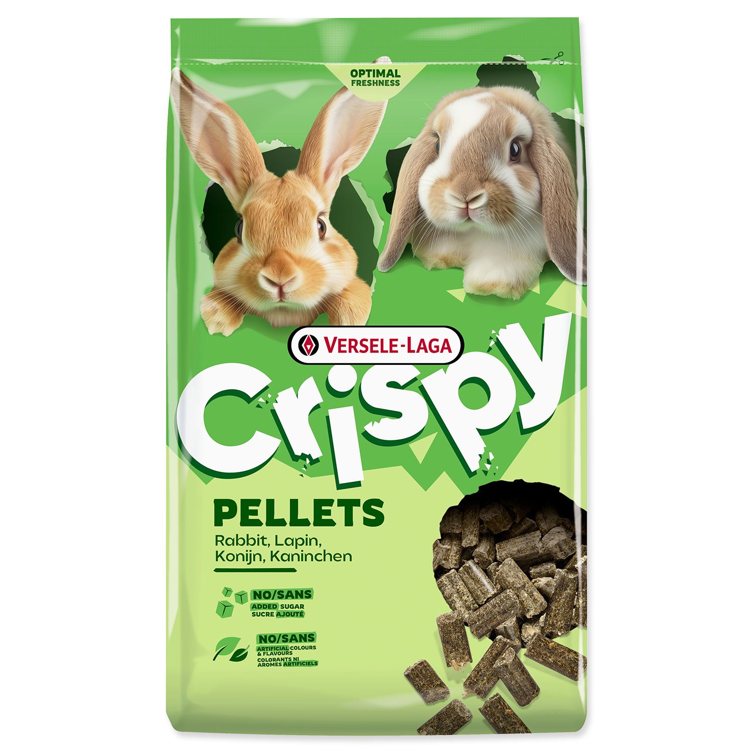 Krmivo Versele-Laga Crispy Pellets Králík, 2kg-KS