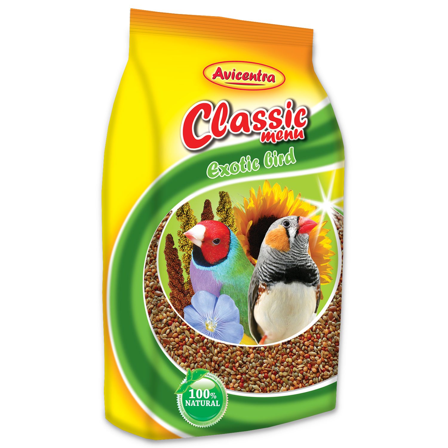 Krmivo Avicentra Classic drobní exoti 1kg-KS