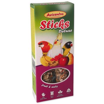Tyčinka Avicentra Deluxe malý papoušek, s ovocem a ořechy 2ks-KS