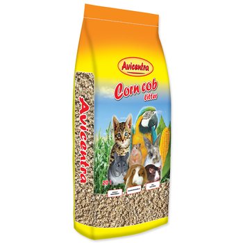 Podestýlka Avicentra kukuřičná hrubá 10l-KS