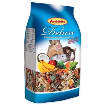 Krmivo Avicentra Deluxe malý hlodavec 1kg-KS