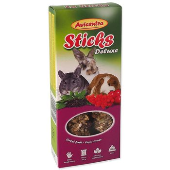 Tyčinka Avicentra Deluxe velký hlodavec, s lesním ovocem 2ks-KS