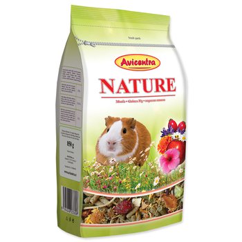 Krmivo Avicentra NATURE morče 850g-KS
