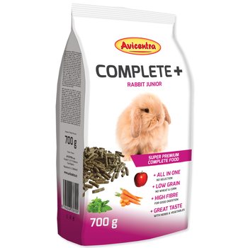 Krmivo Avicentra COMPLETE+ králík junior 700g-KS