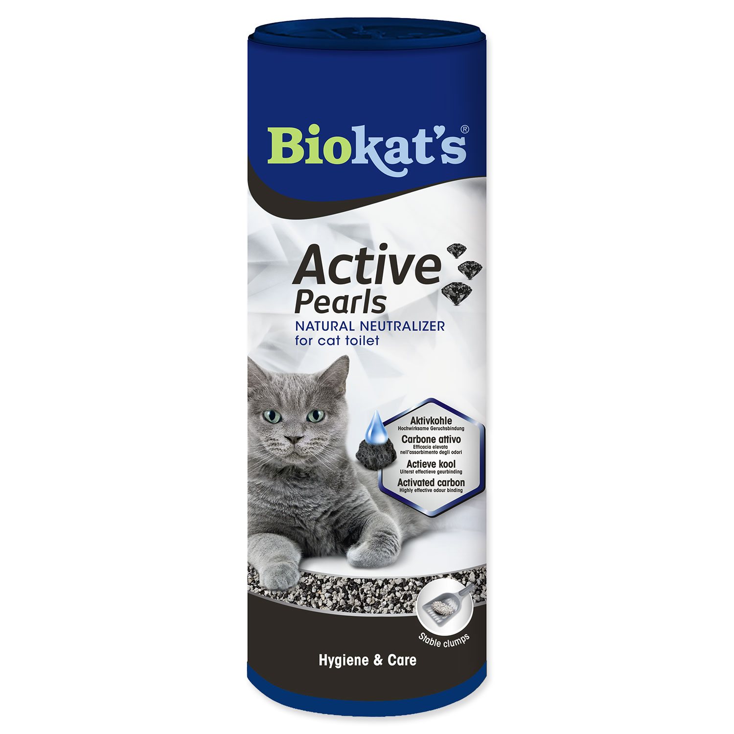 Perly Biokat's s aktivním uhlím do toalety 700ml-KS
