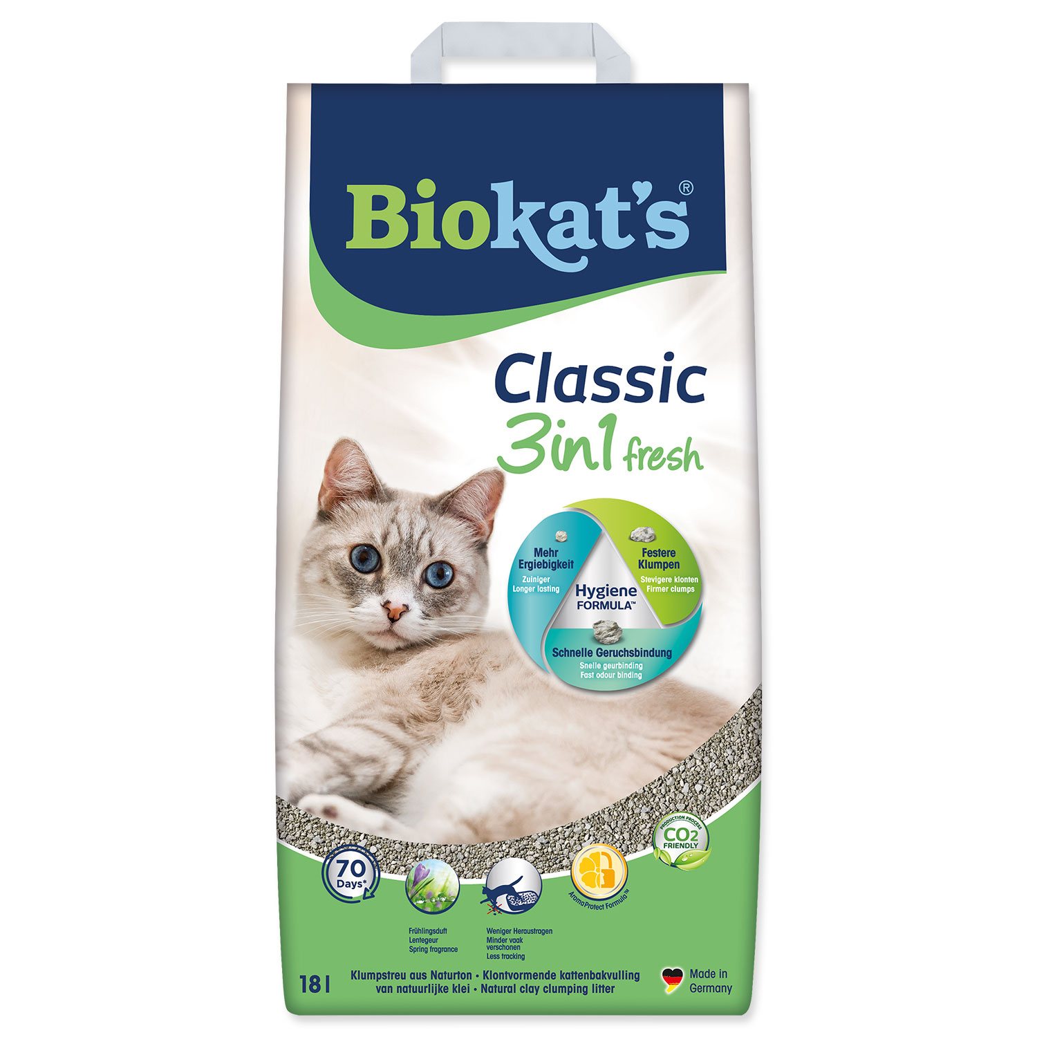 Podestýlka Biokat's Classic Fresh 18l-KS