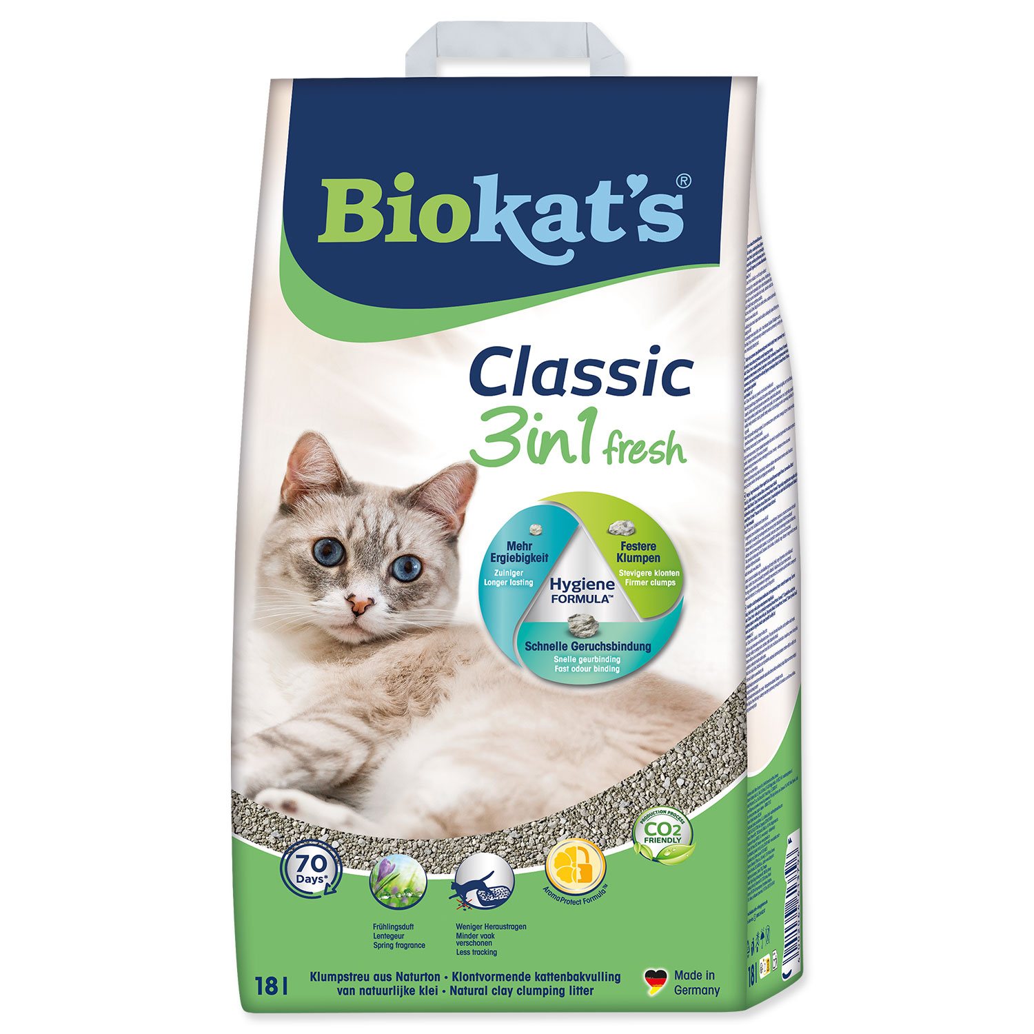 Podestýlka Biokat's Classic Fresh 18l-KS