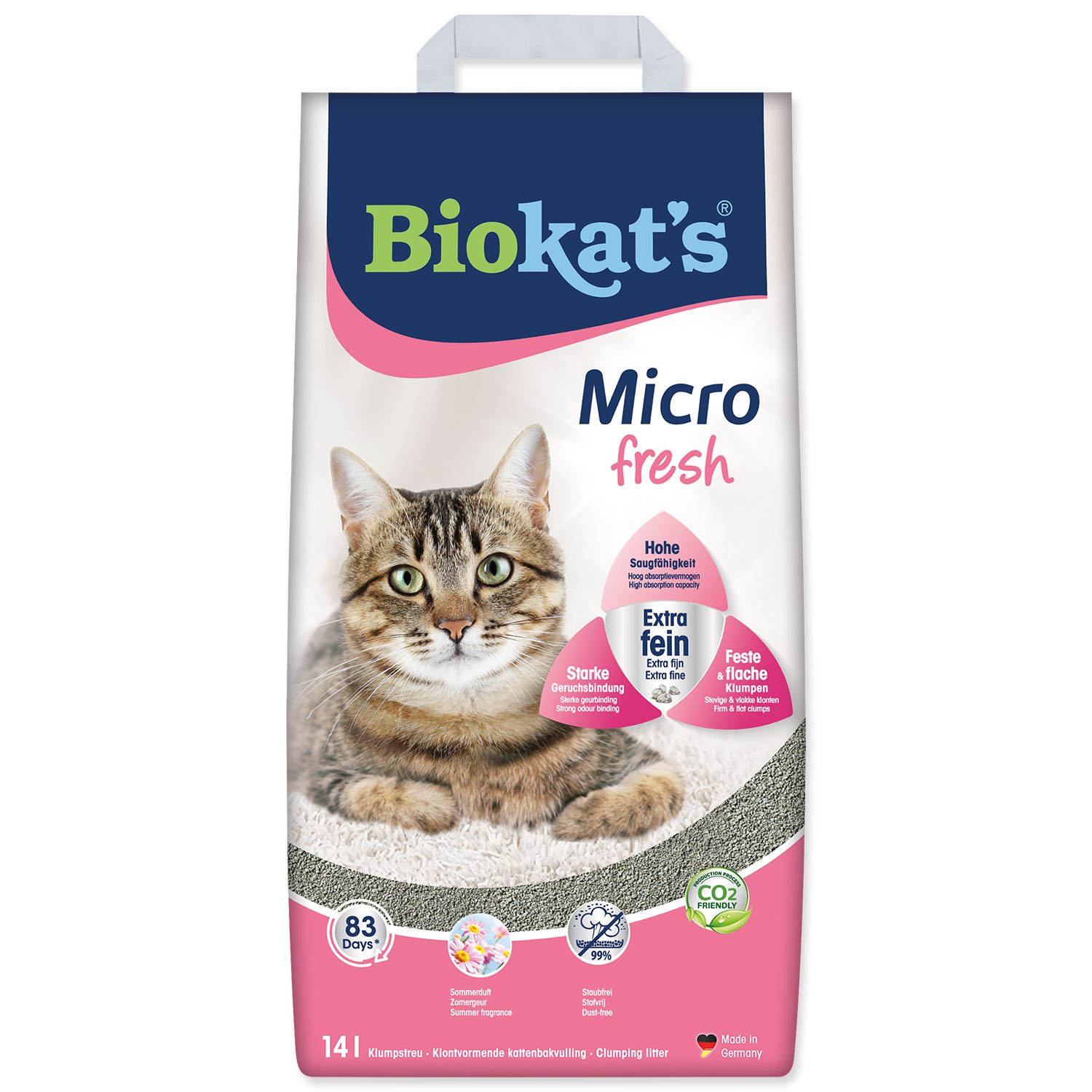 Podestýlka Biokat's Micro Fresh 14l-KS