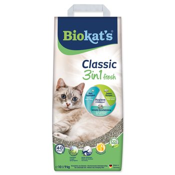 Podestýlka Biokat's Classic Fresh 10l-KS