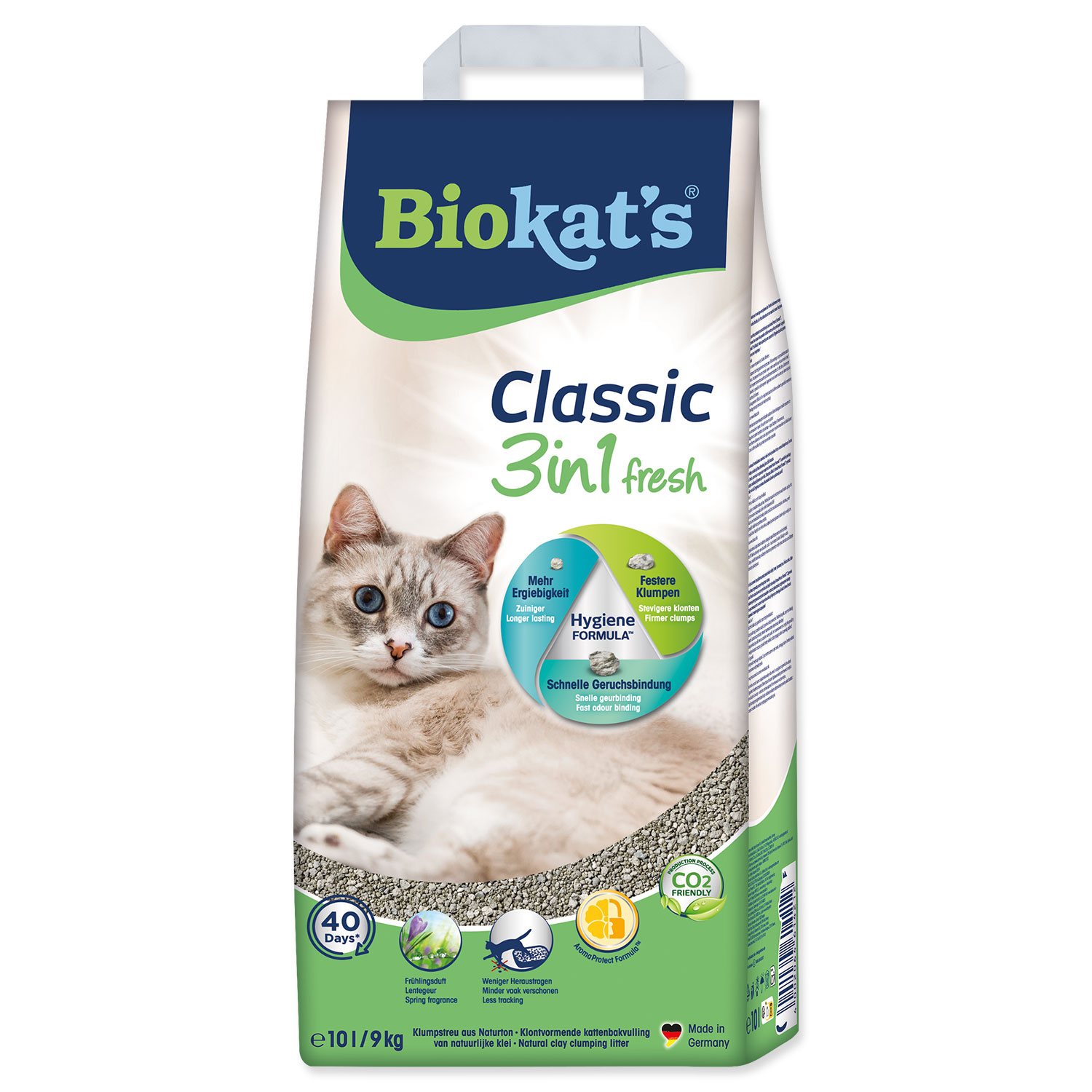Podestýlka Biokat's Classic Fresh 10l-KS