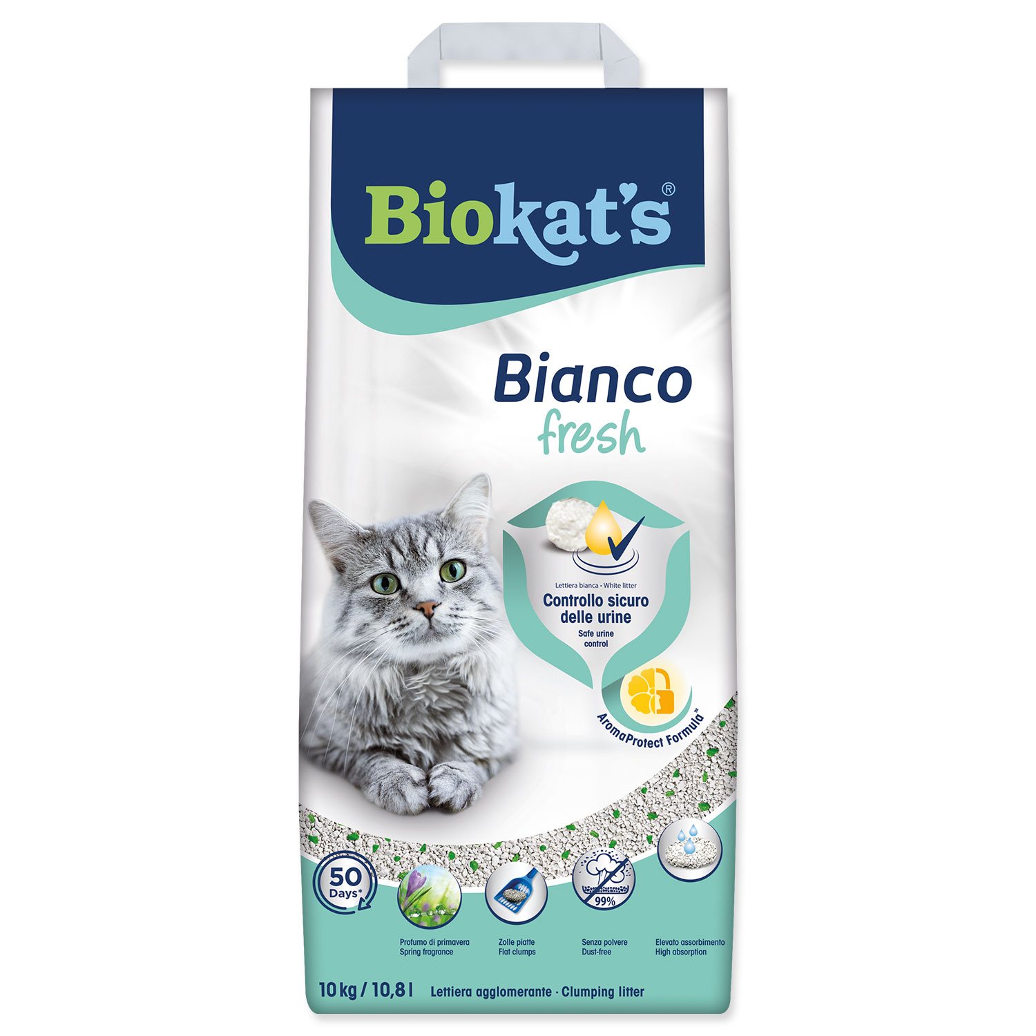Podestýlka Biokat's Bianco Fresh Control 10kg-KS