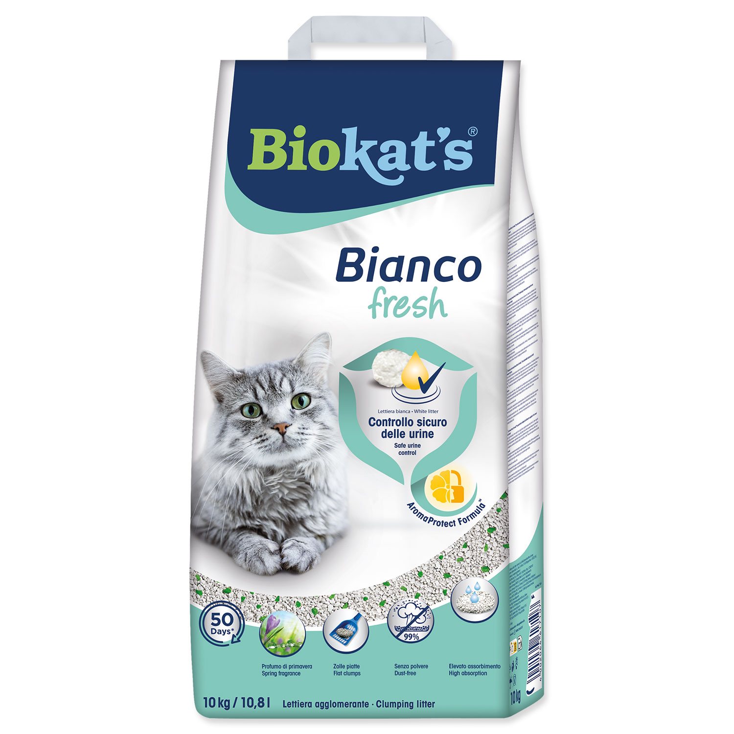 Podestýlka Biokat's Bianco Fresh Control 10kg-KS