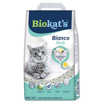 Podestýlka Biokat's Bianco Fresh Control 5kg-KS
