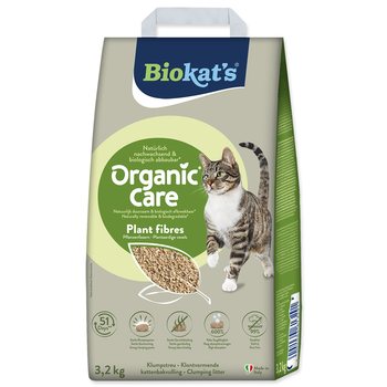 Podestýlka Biokat's Organic Care Plant Fibres 3,2kg-KS
