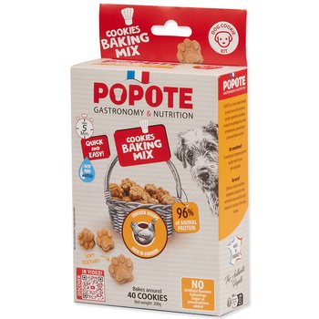 Pečící směs Popote kuřecí pro psy 200g-KS