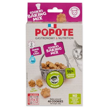 Pečící směs Popote kachní pro kočky 200g-KS