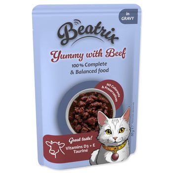 Kapsička Beatrix Adult s hovězím 85g-KS