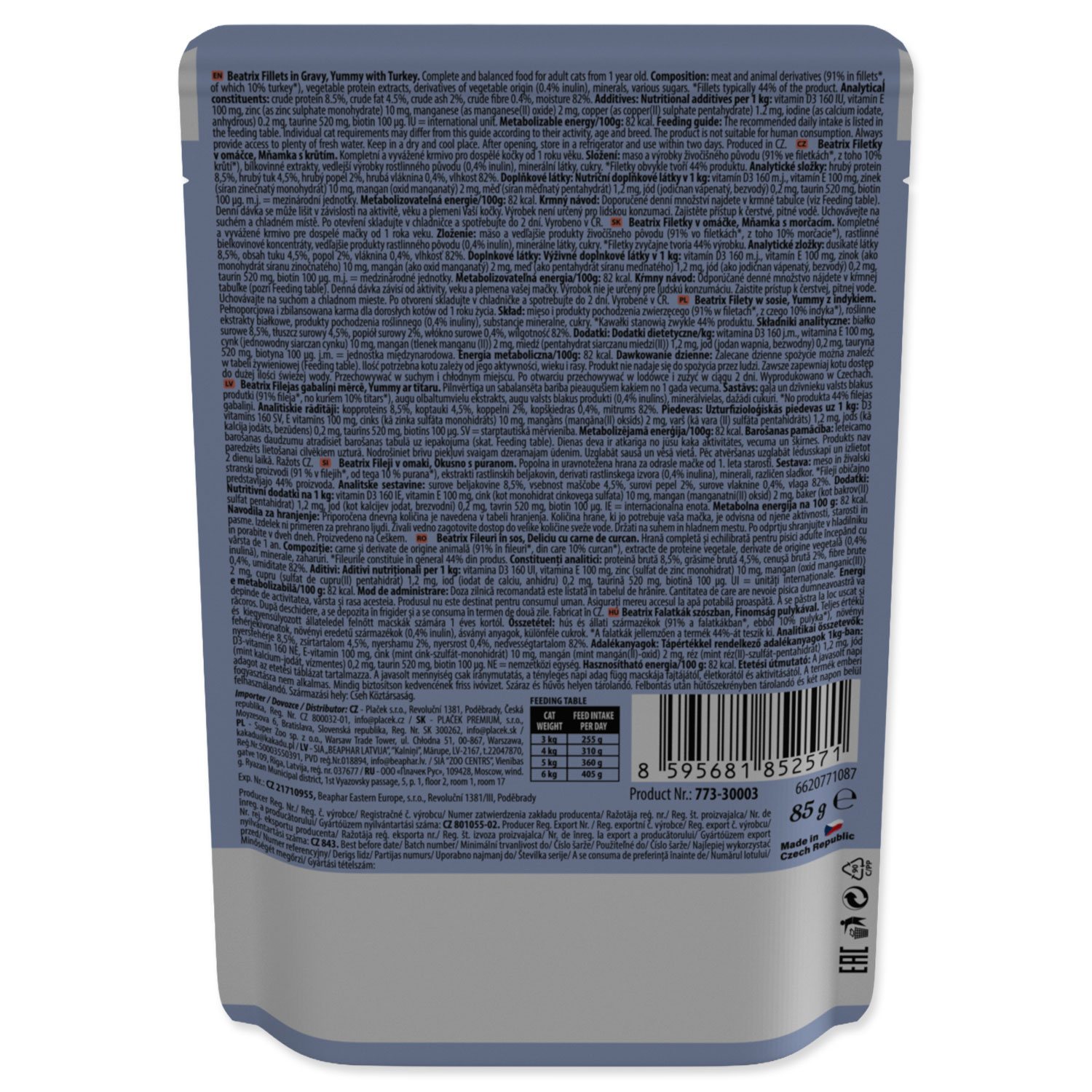 Kapsička Beatrix Adult s krůtím 85g-KS