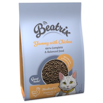 Krmivo Beatrix Sterilized s kuřecím 1,4kg-KS