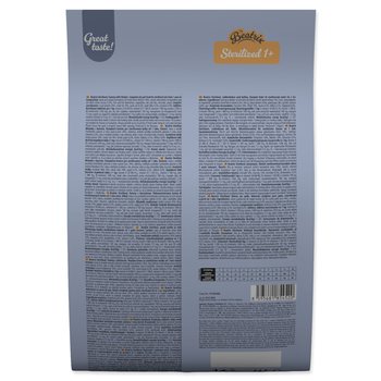 Krmivo Beatrix Sterilized s kuřecím 1,4kg-KS
