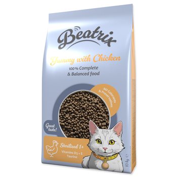 Krmivo Beatrix Sterilized s kuřecím 10kg-KS