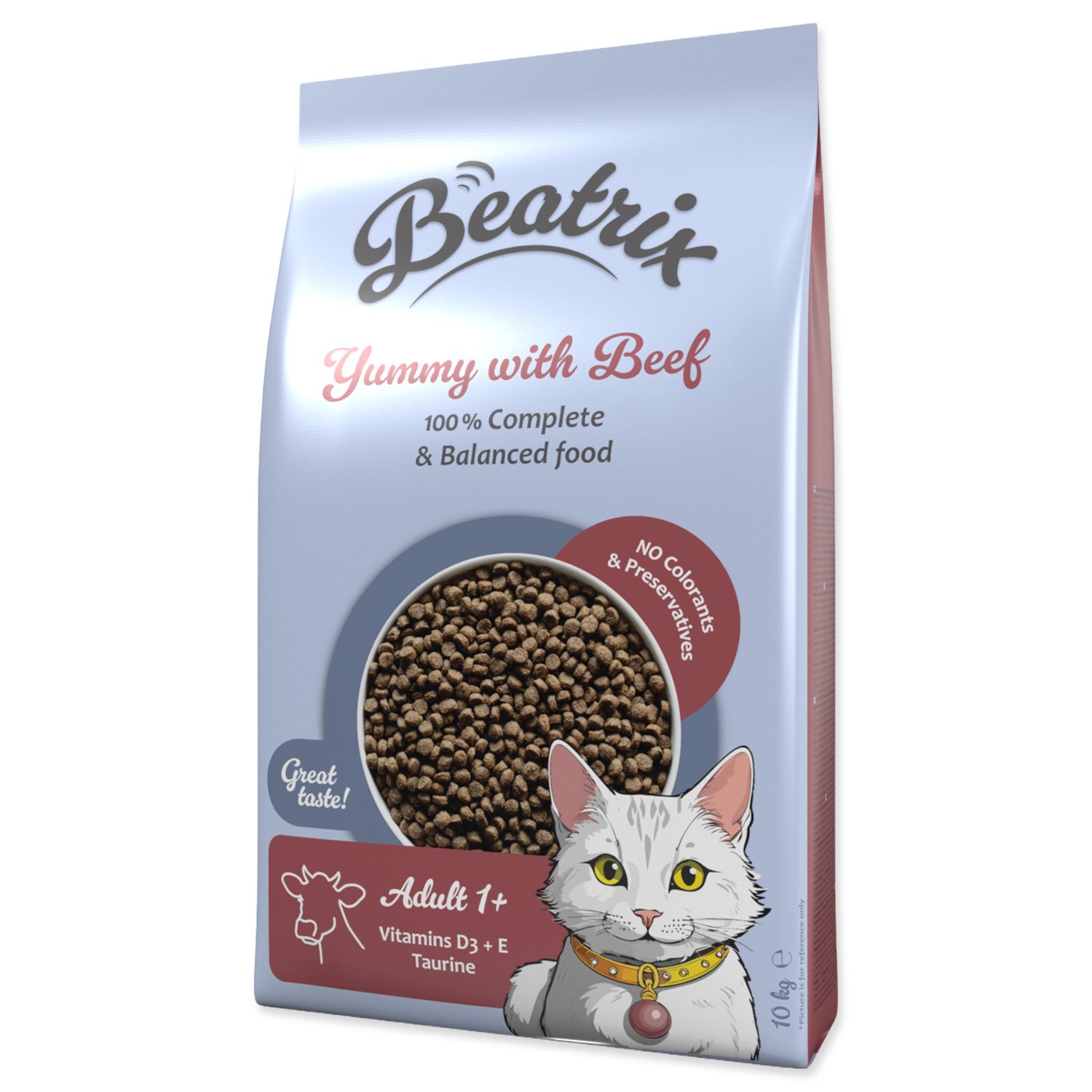 Krmivo Beatrix Adult s hovězím 10kg-KS