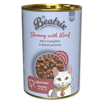 Konzerva Beatrix Adult s hovězím 415g-KS