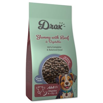 Krmivo Drax Adult s hovězím a se zeleninou 3kg-KS