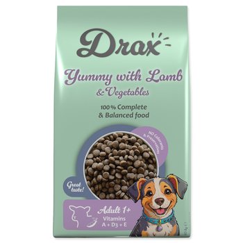 Krmivo Drax Adult s jehněčím a se zeleninou 10kg-KS