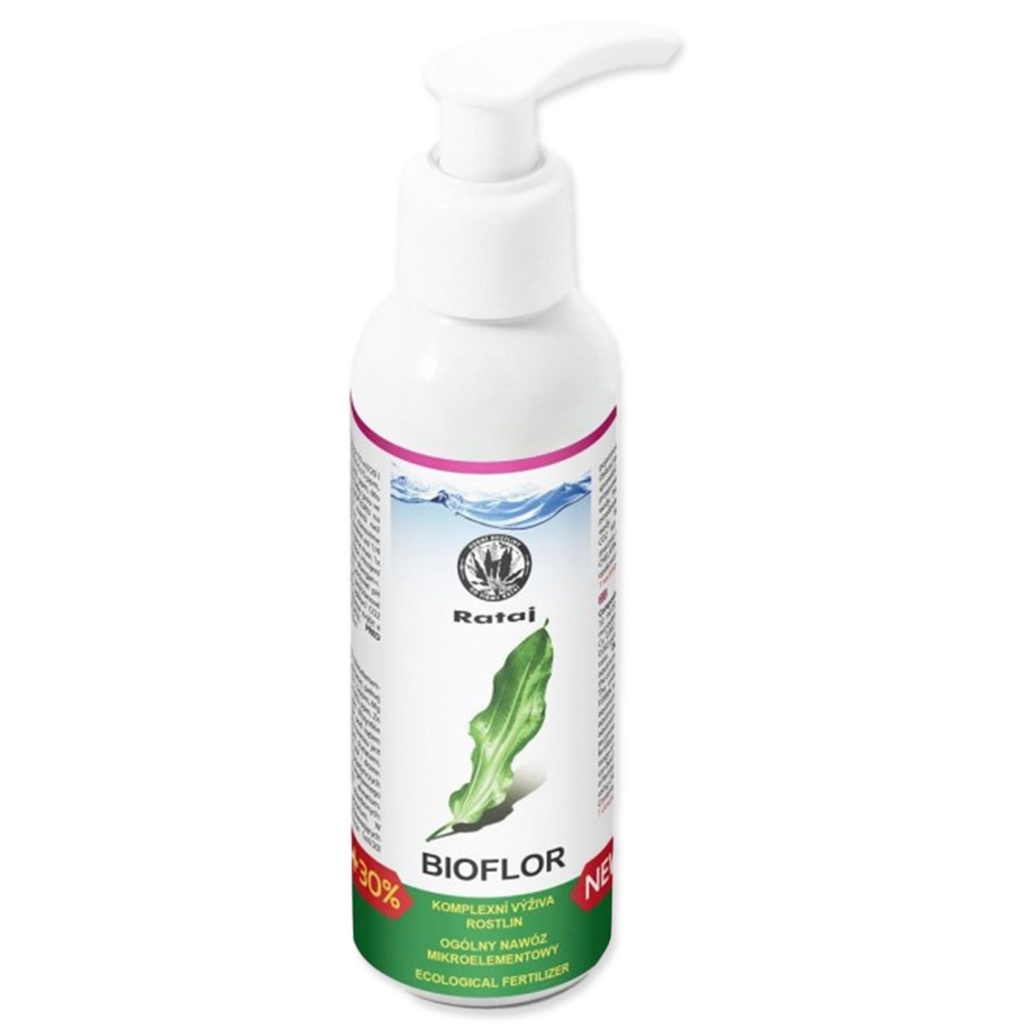 Hnojivo Rataj Bioflor pro akvarijní rostliny 150ml-KS