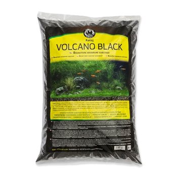 Substrát Rataj Volcano Black černý akvarijní 8l-KS