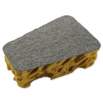 Houbička čistící na sklo s nerezovou vatou-KS