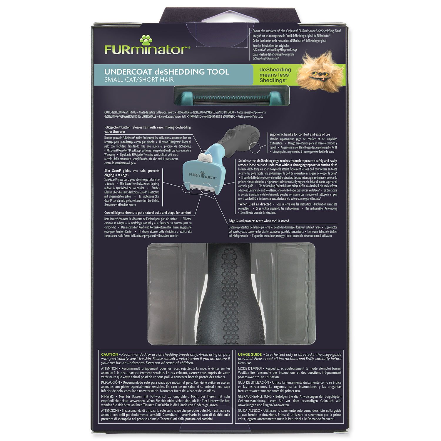 Hřeben Furminator krátká srst S-KS