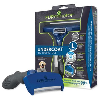 Hřeben Furminator dlouhá srst L 24-41kg-KS