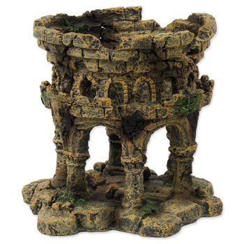 Dekorace Aqua Excellent Zřícenina hradu 12,5x12x12cm-KS