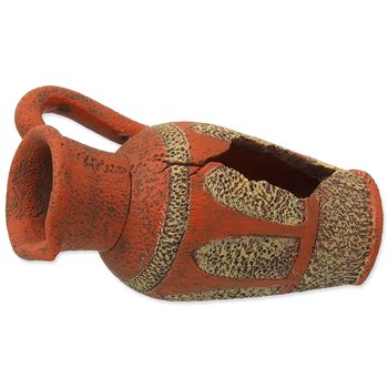 Dekorace Aqua Excellent Amfora oranžová 8,2x6,8x13cm-KS