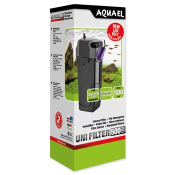 Filtr Aquael Unifilter vnitřní 500 l/h UV POWER-KS