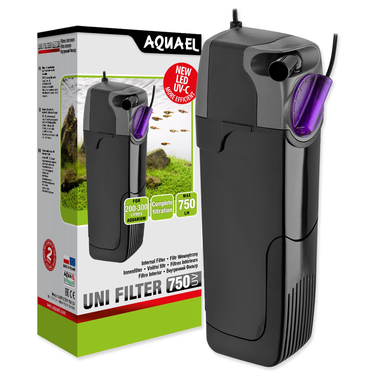 Filtr Aquael UNIFILTER 750 UV POWER-KS