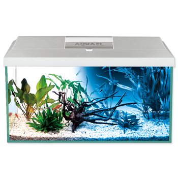 Akvarijní set Aquael LEDDY LED Day & Night bílý 41x25x25cm 25l-KS