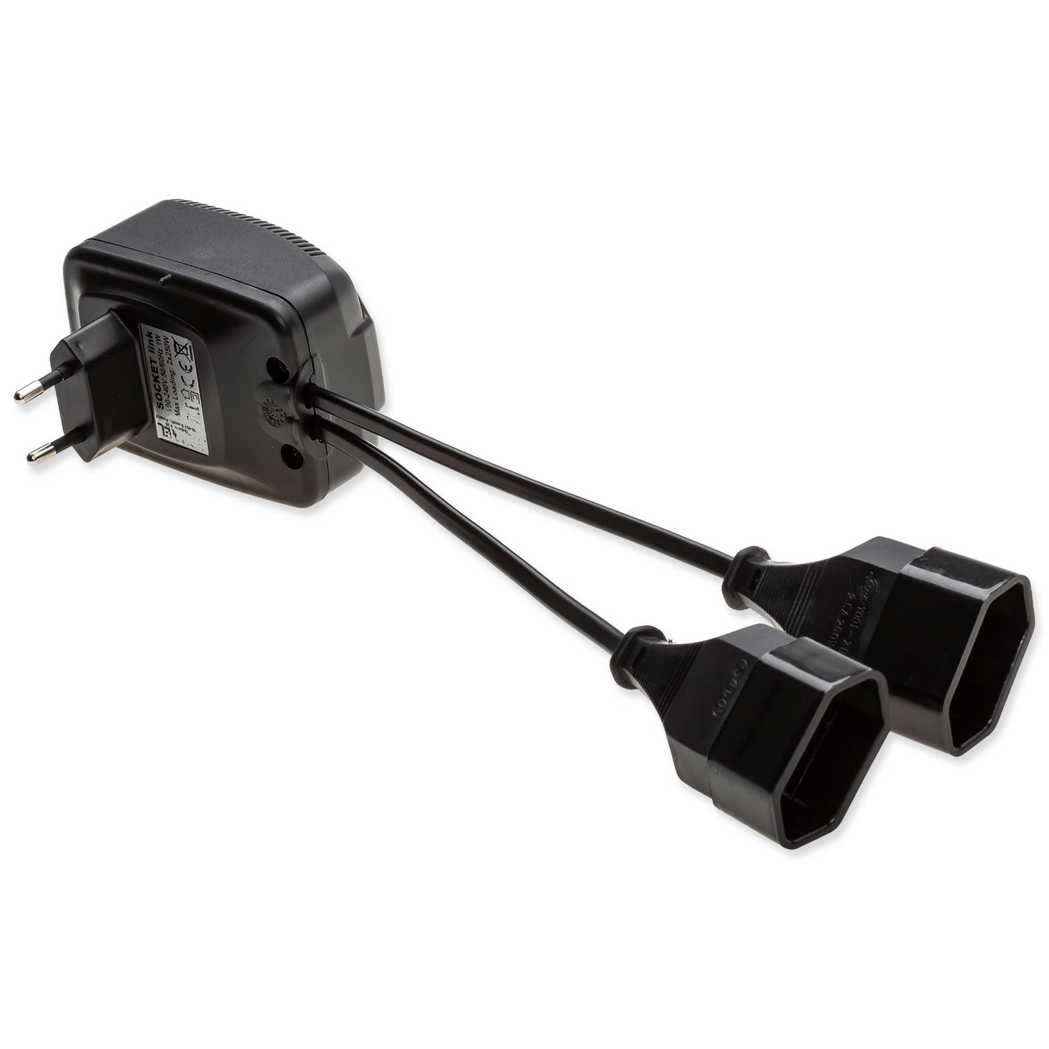 Časovač Aquael Socket Link Duo, elektronický dvoukanálový