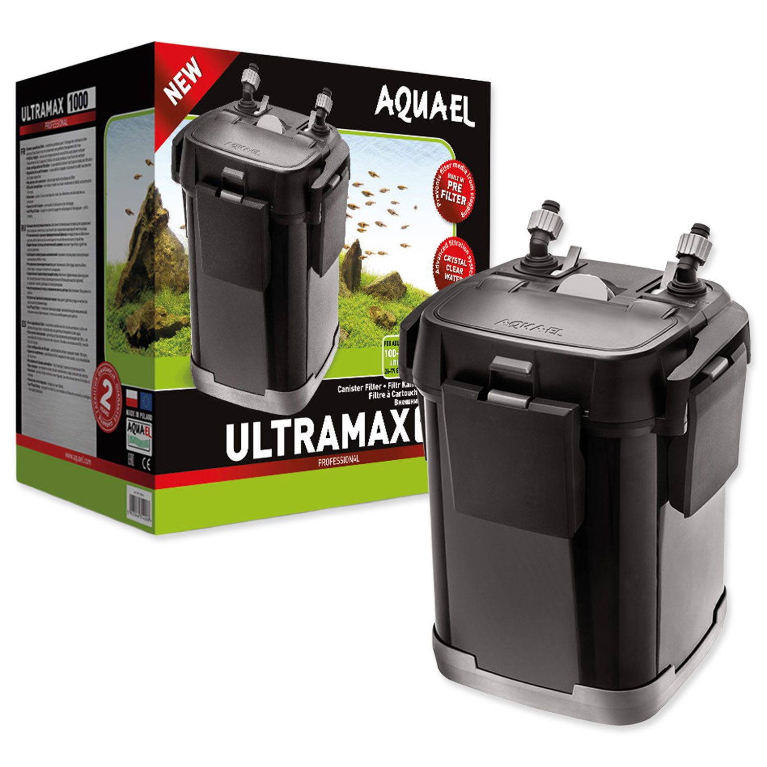 Filtr Aquael Ultramax vnější, 1000 l/h-KS