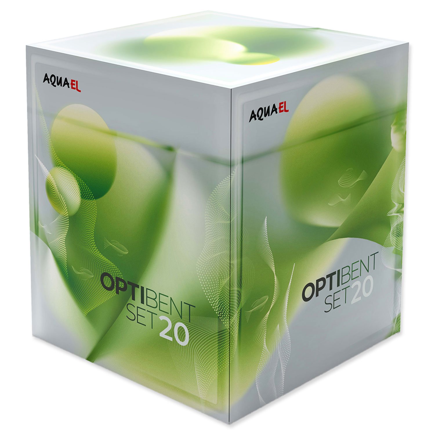 Set Aquael akvarijní Optibent černá 20l