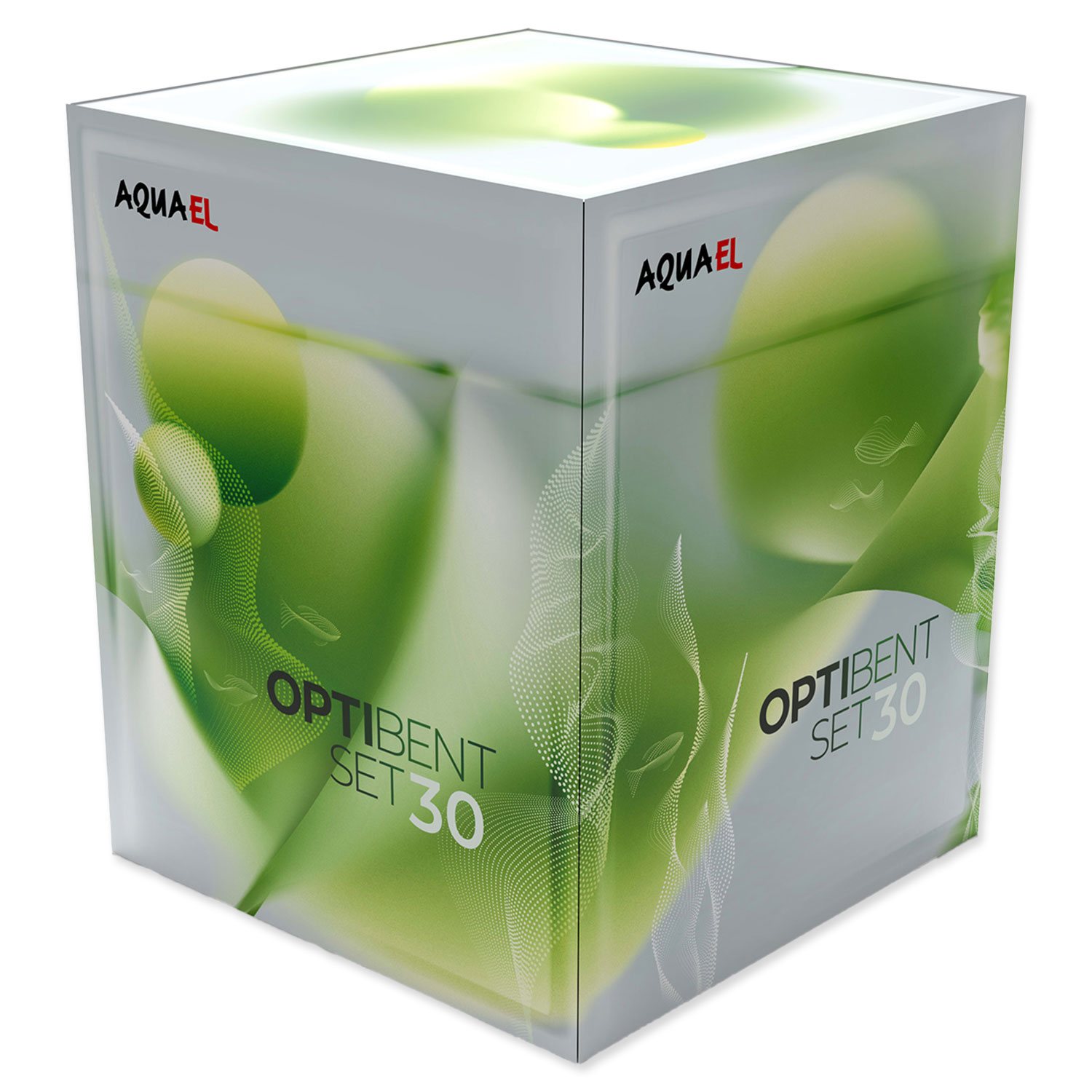 Akvarijní set Aquael Optibent bílá 30l-KS