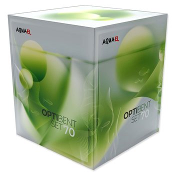 Set Aquael akvarijní Optibent černá 70, 68l