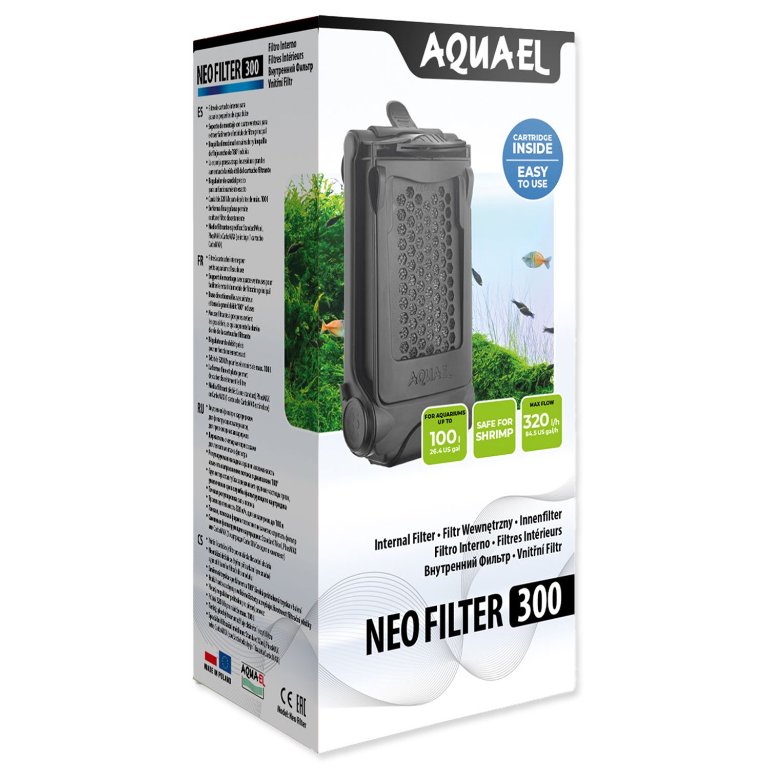 Filtr Aquael Neo vnitřní, 300l