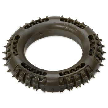 Hračka Ecomfy Olive Eco Dental kroužek, plastová zelená 13cm-KS