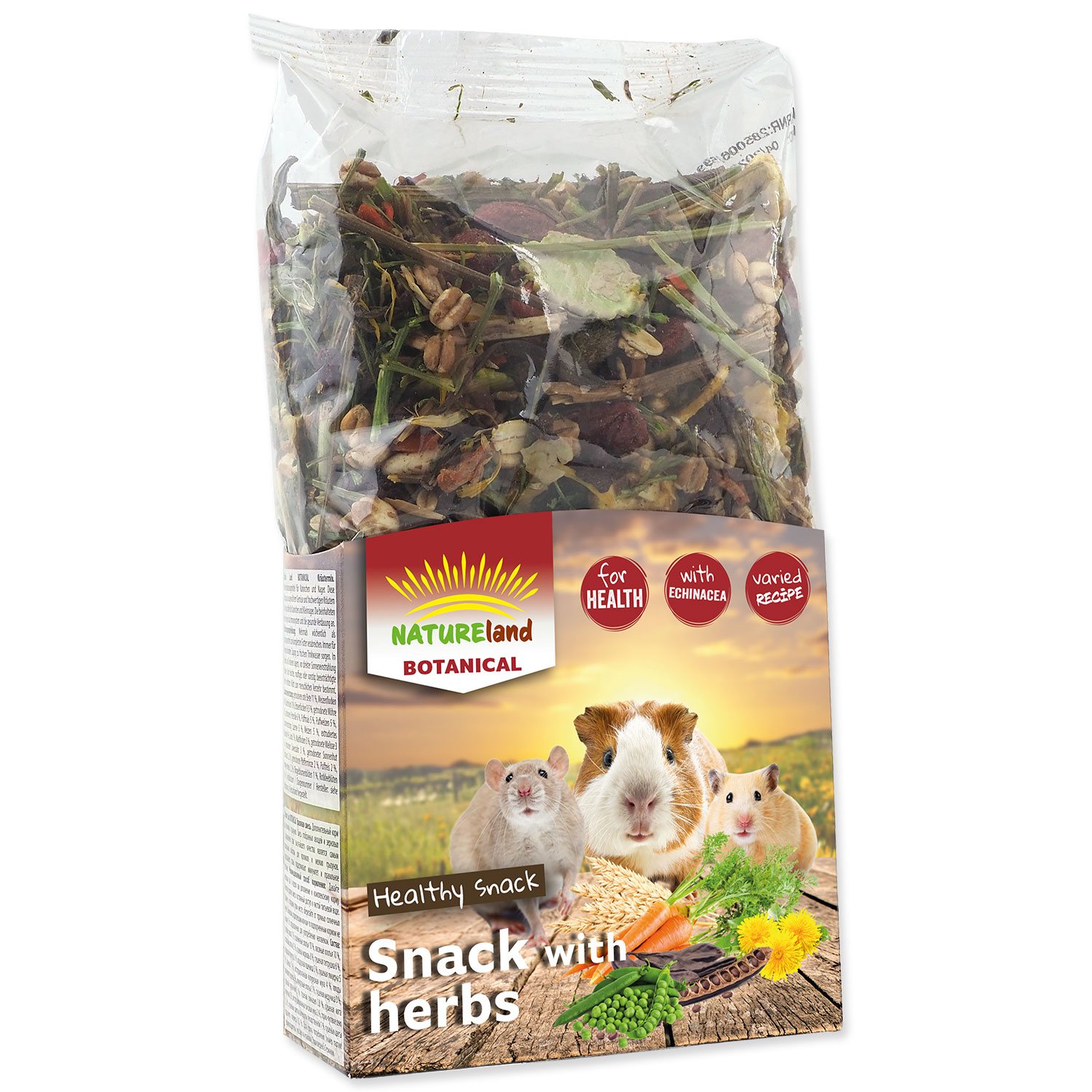 Pochoutka Nature Land Botanical bylinkový mix 150g-KS
