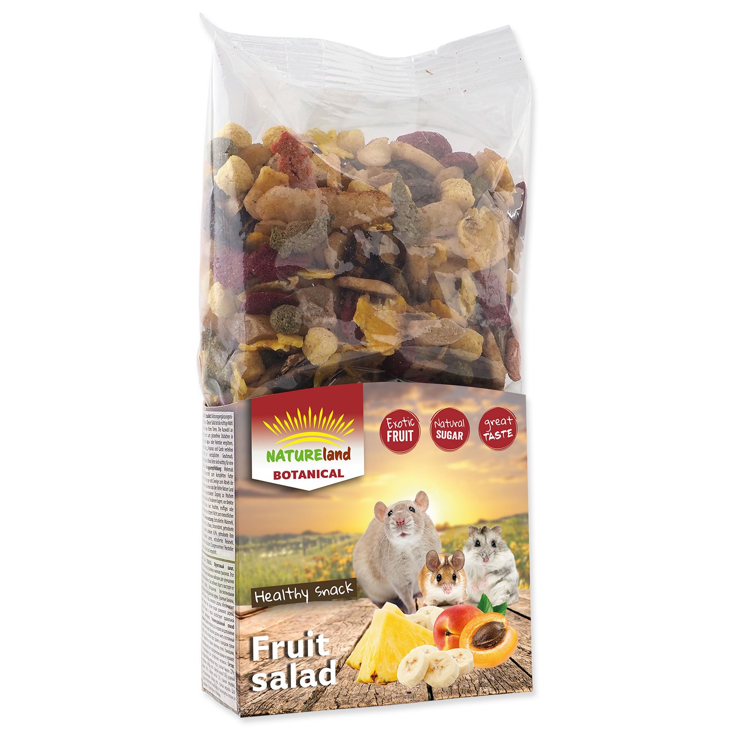 Pochoutka Nature Land Botanical ovocný salát 200g-KS